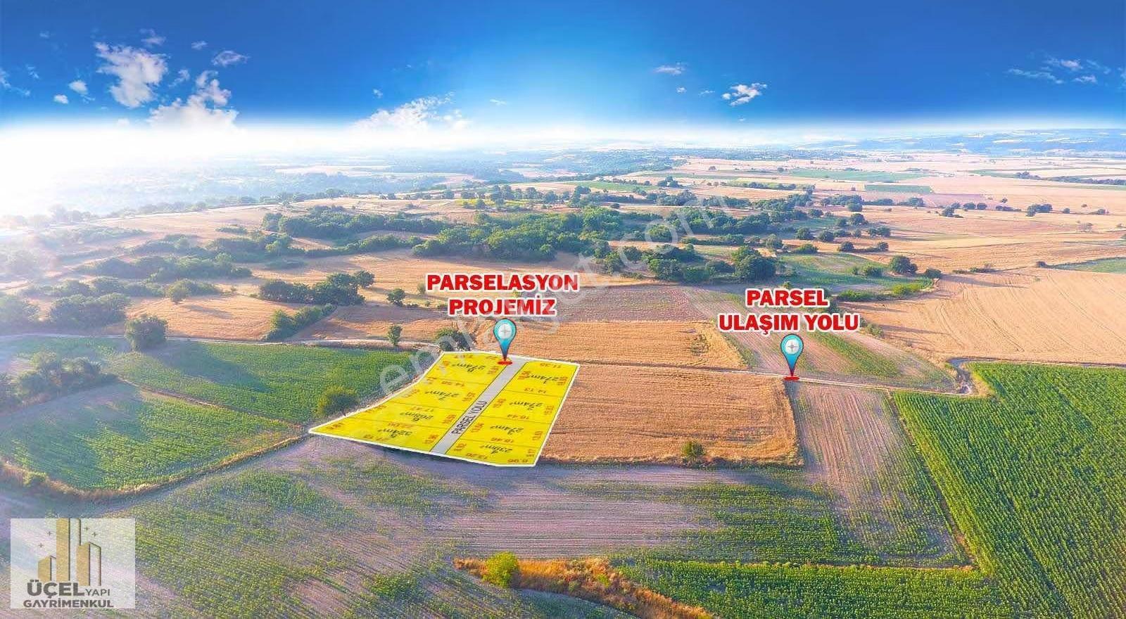 Edirne Uzunköprü Başağıl'da Yola Cephe 8 Adet Satılık Parseller - Görsel 2
