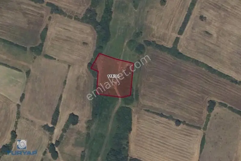 Kırklareli Merkez Yündalan Köyünde 3.340 M² Yatırımlık Tarla