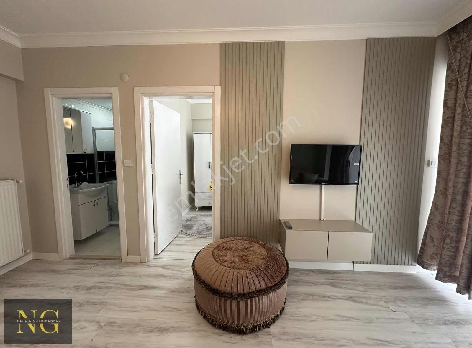 Nergisden Satılık Site İçi Full Eşyalı 1+1 Tasarım Daire - Görsel 6