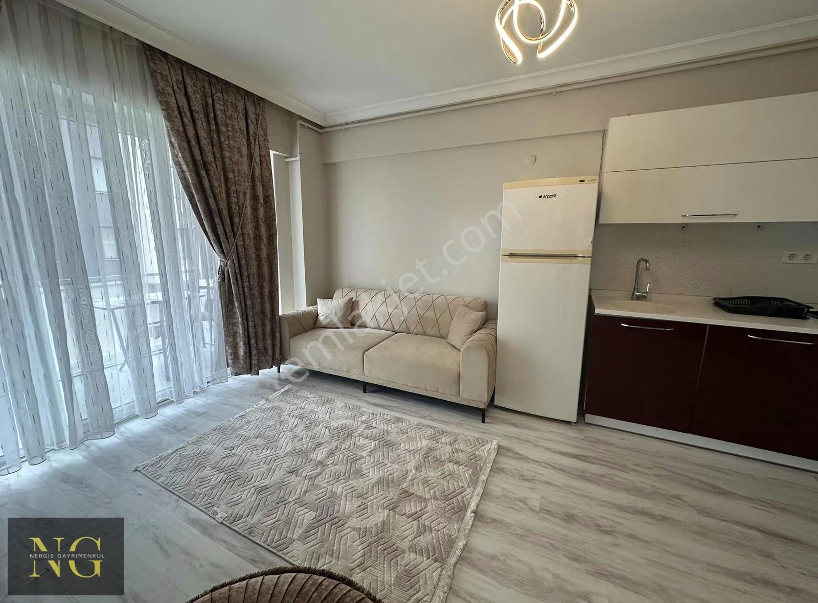 Nergisden Satılık Site İçi Full Eşyalı 1+1 Tasarım Daire - Görsel 22