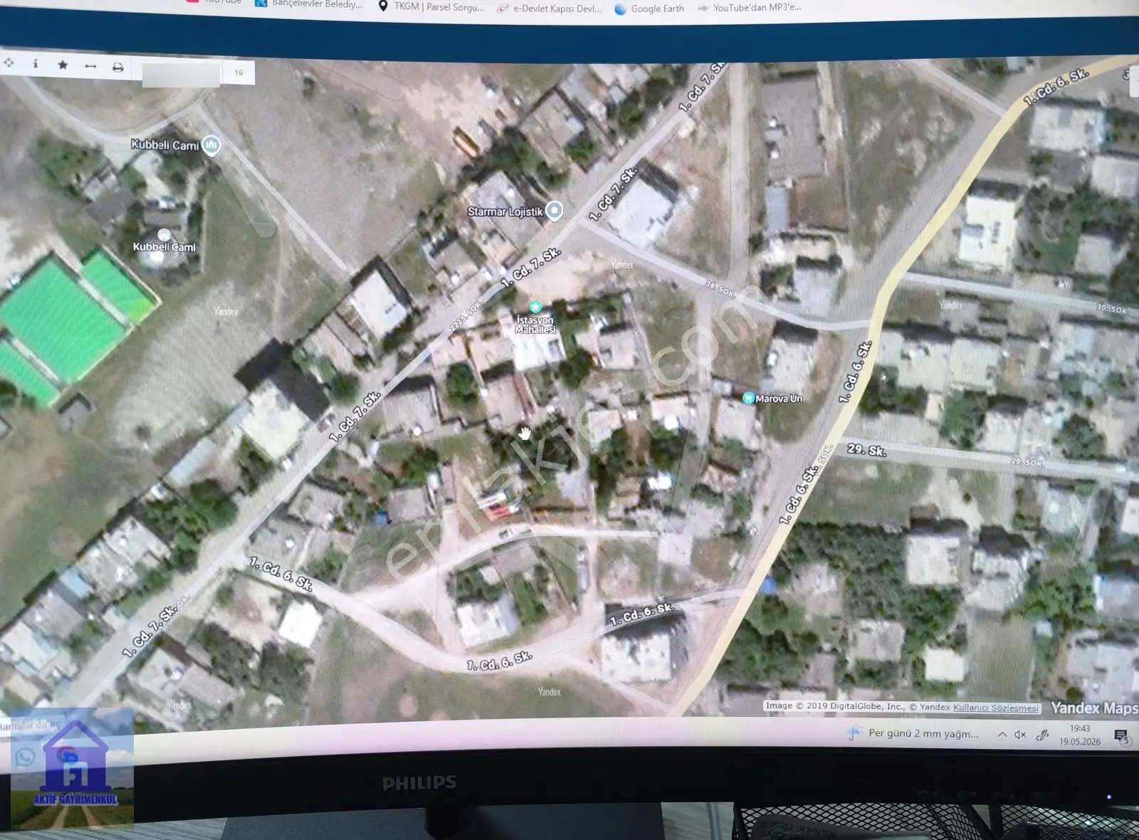 İstasyon Mahallesi'nde 1000 M² Satılık Arsa - Ana Yola Yakın - Görsel 4