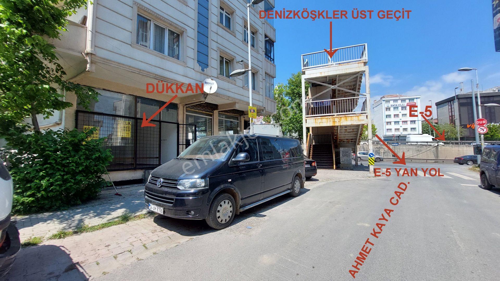 E-5 Yan Yol Üzeri İskanlı Binada 2 Katlı Depolu Zemin Kat Dükkan - Görsel 5