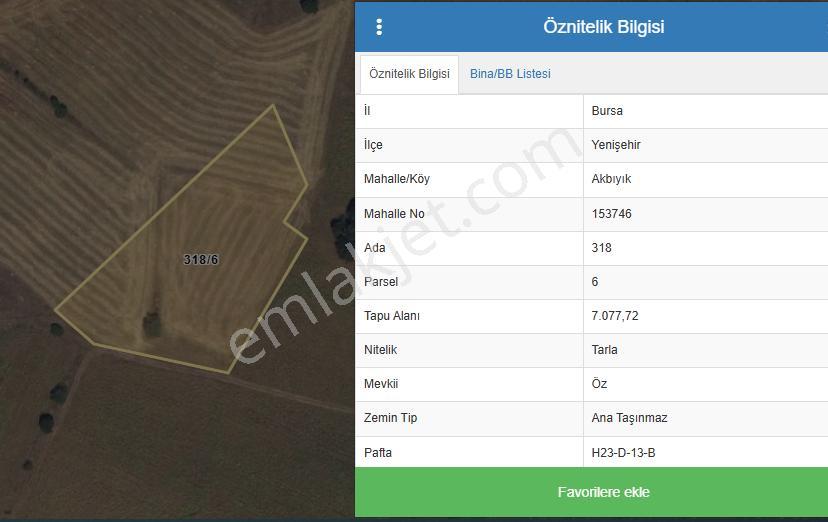 Akbıyık'ta Satılık 1326 M2 Hobi Bahçesi !!! Fırsat Tarla !!! - Görsel 6