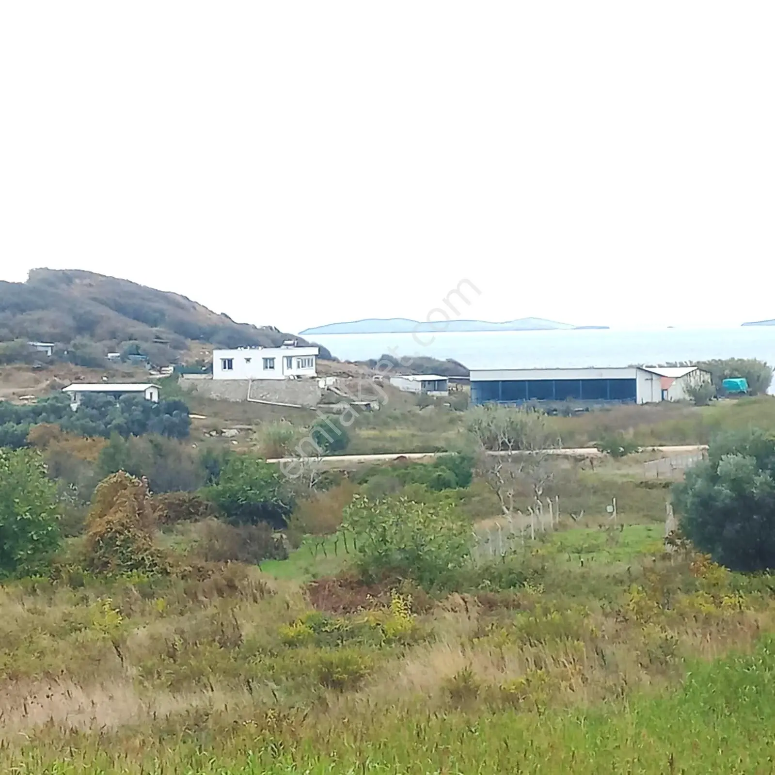 Bandırma Sahilyenice' De 1.411 M2 Deniz Manzaralı Satılık Arazi