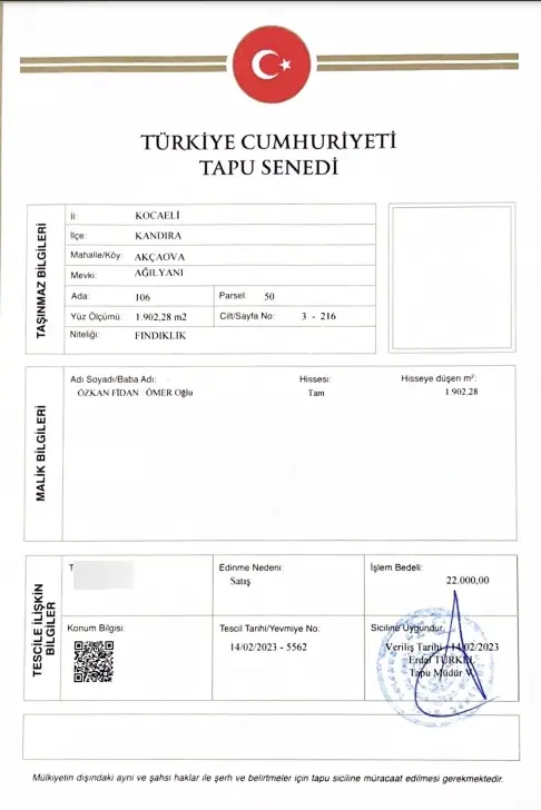 Tarcanlardan Kandırada Fırsat Tarla - Görsel 2