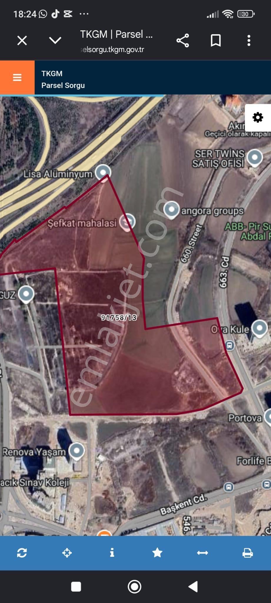 M.ç. Emlaktan Keçiören Ovacık Da Satılık 65 M2 Arsa - Görsel 3