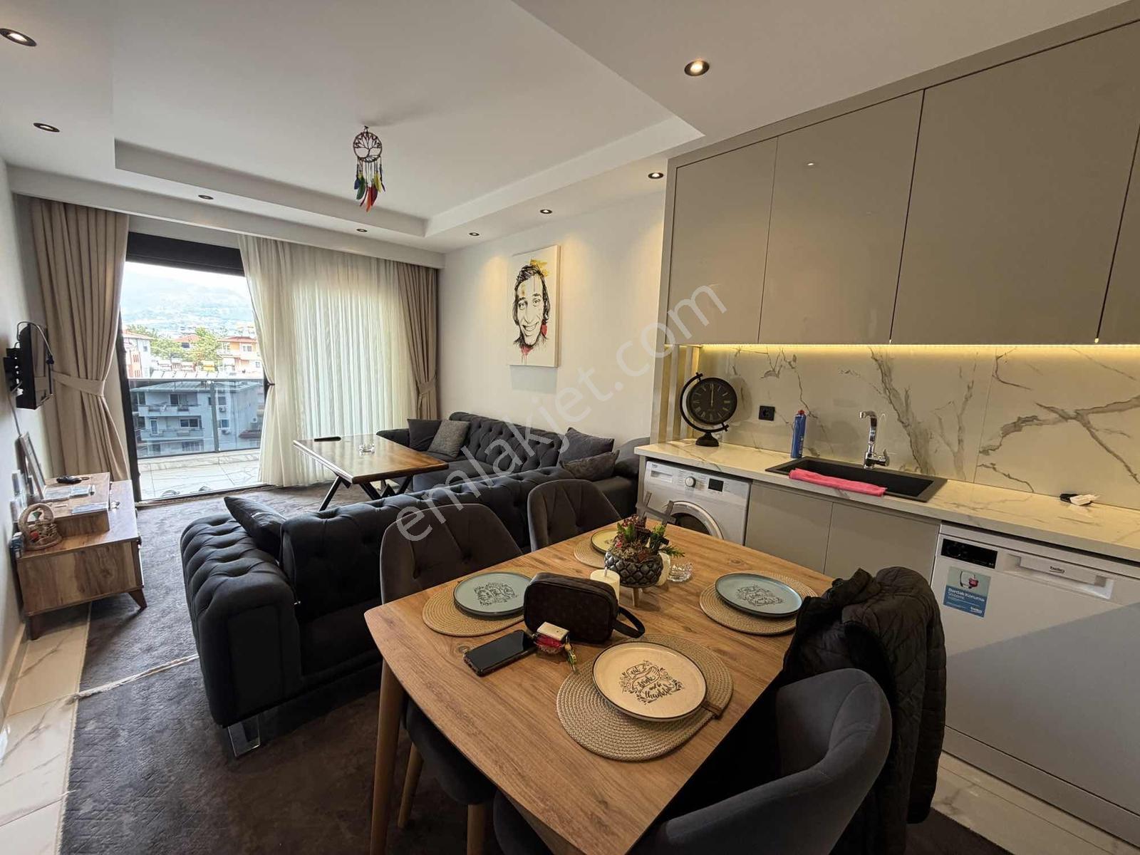 Alanya Oba'da Hazır Kiracılı Satılık 1+1 Full Eşyalı Dairemiz - Görsel 12