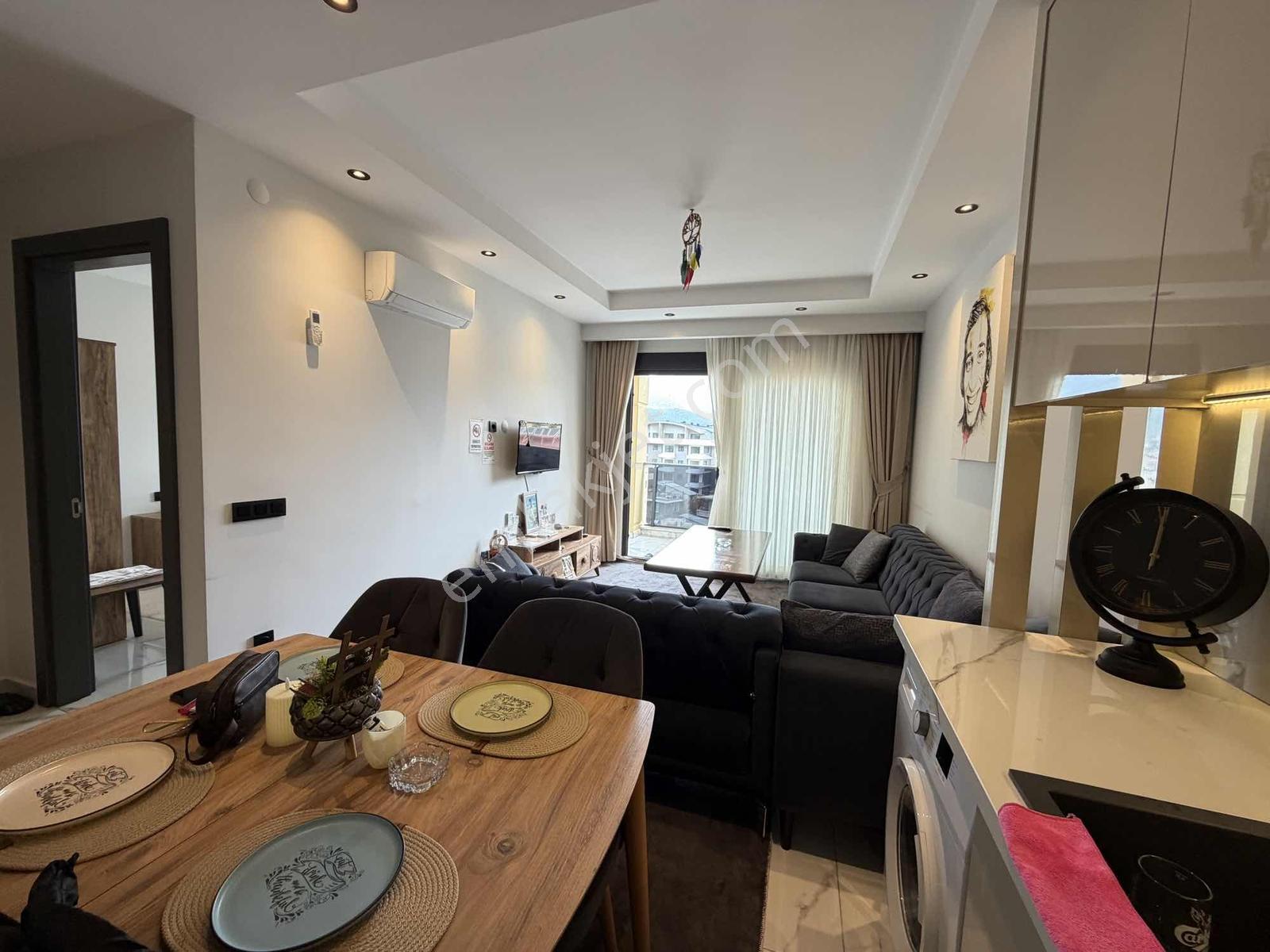 Alanya Oba'da Hazır Kiracılı Satılık 1+1 Full Eşyalı Dairemiz - Görsel 13