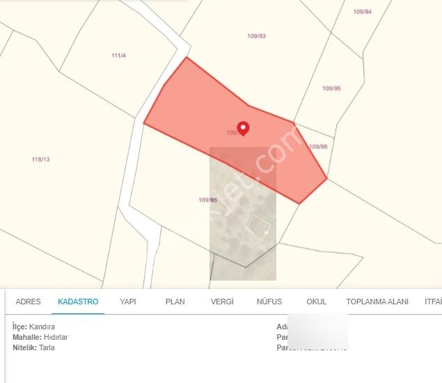 Kandıra Hıdırlar Mah Merkezi Konum Satılık Yolu Olan Uygun Tarla - Görsel 19