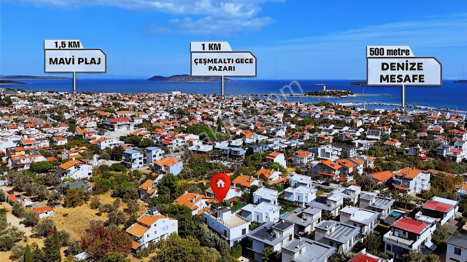Çeşmealtı'nda, Havuzlu Site İçerisinde, Satılık, Eşyalı Villa - Görsel 28