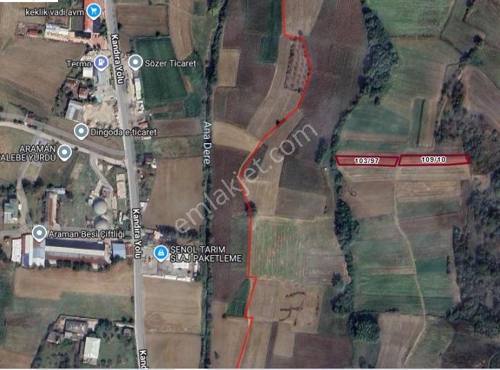 Kandıra Hıdırlar Mah Merkezi Konum Satılık Yolu Olan Uygun Tarla - Görsel 33