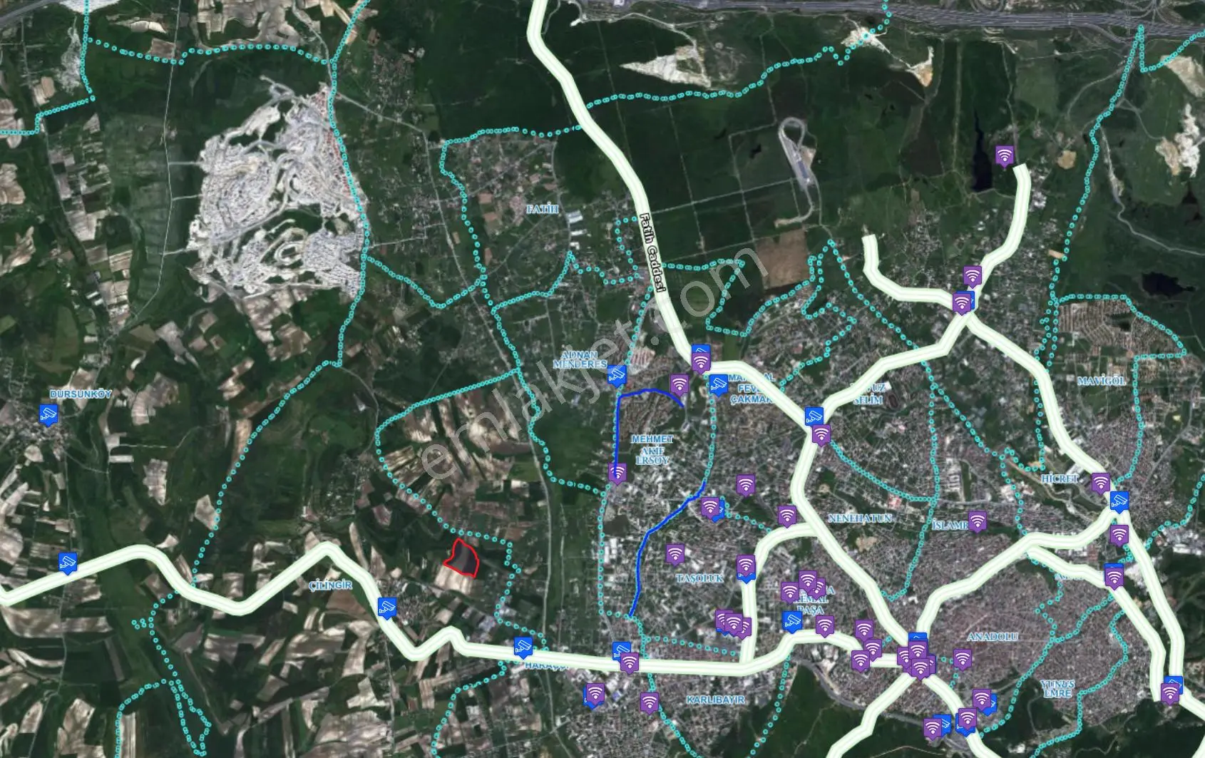 Atahandan Çilingirde Kanal Projesinde Hisseli Tarla - Görsel 3