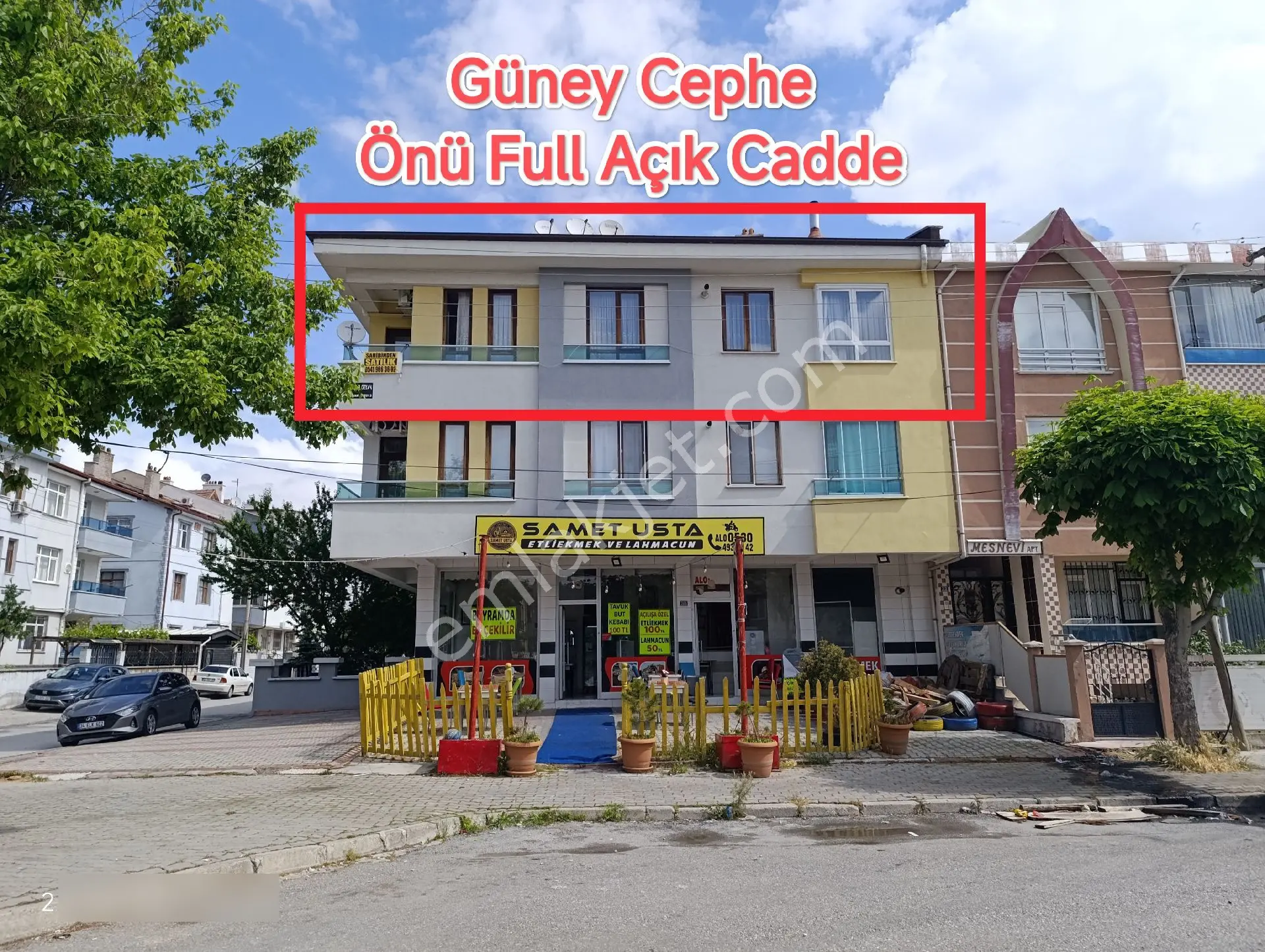 Sahibinden Sakarya Mahallesinde Kaçırılmayacak 3+1 Daire Tramvay Durağında!