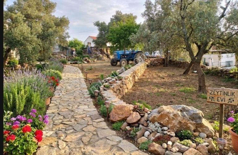 Bodrum Mumcular Yeniköyde Müstakil Rüya Gibi Satılık Konut Baĥçe - Görsel 11