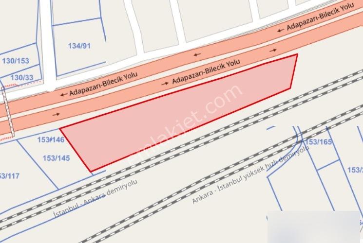 Sakarya Pamukova Bilecik Yolu Cephe Takaslı Satılık Arsa Fırsatı - Görsel 12