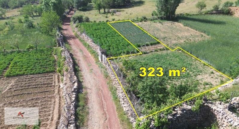 Konya Bozkır Hacılar Mahallesinde 323 M² Müstakil Tapulu Bahçe - Görsel 3