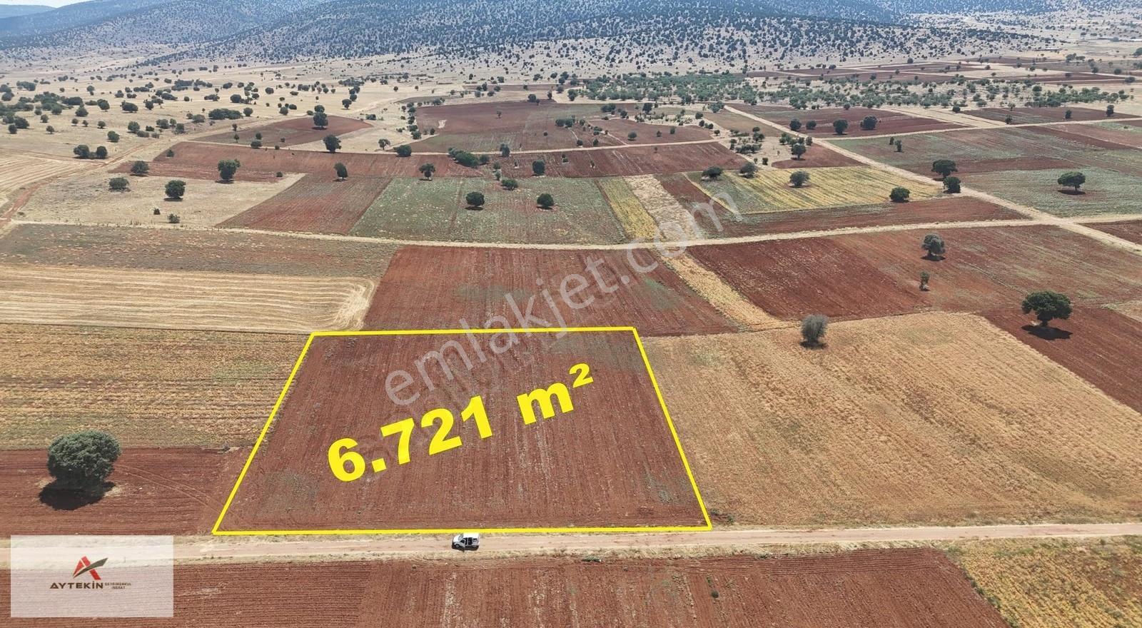 Akören / Ağalar Mahallesinde 6.721 M² Müstakil Tapulu Tarla - Görsel 7