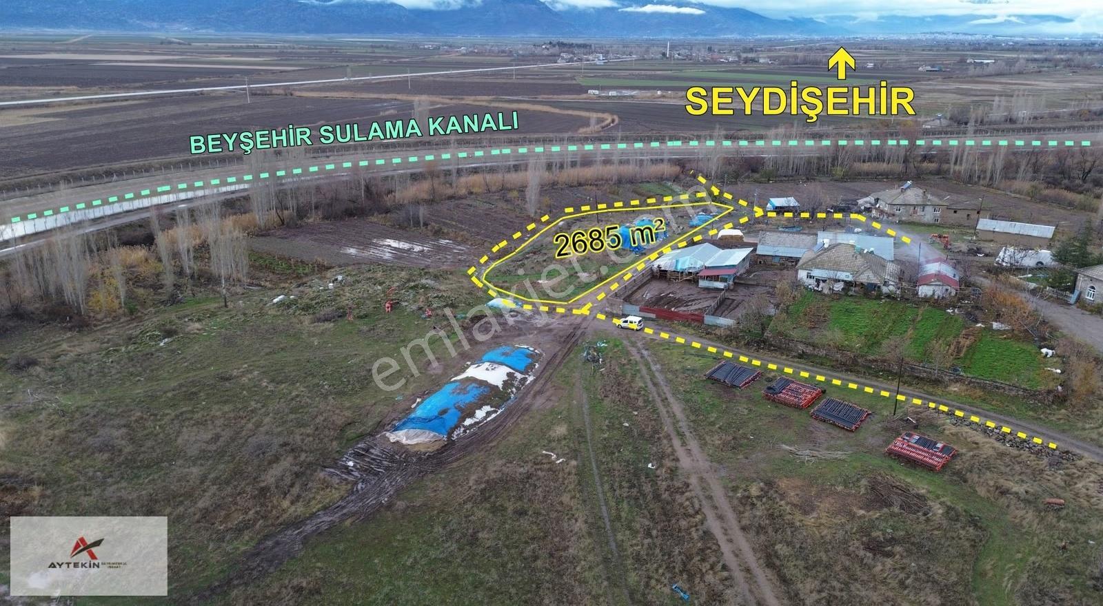 Seydişehir Merkez 12 Km Mesafede 2.685 M² Arsa - Görsel 2