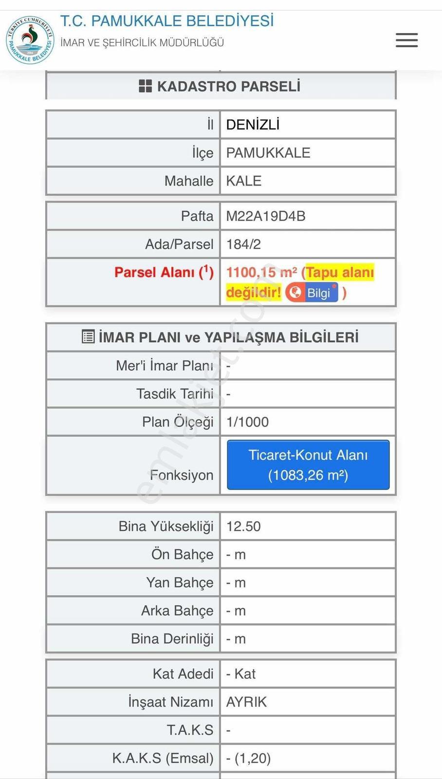 Şehzade'den Kale'de Köşe Parsel Satılık Arsa - Görsel 2