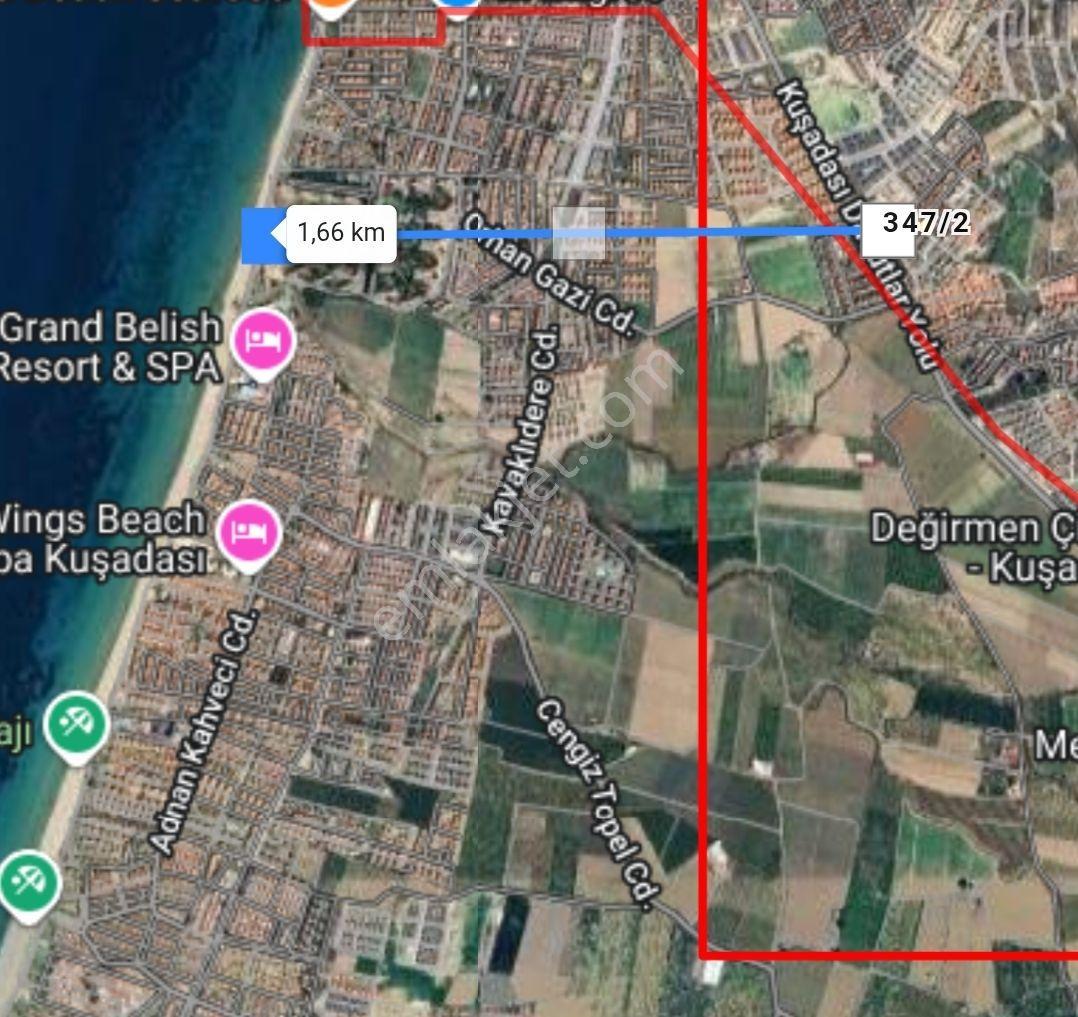 Kuşadası Soğucak, 305 M² Satılık Tam Müstakil Villa İmarlı Arsa - Görsel 11