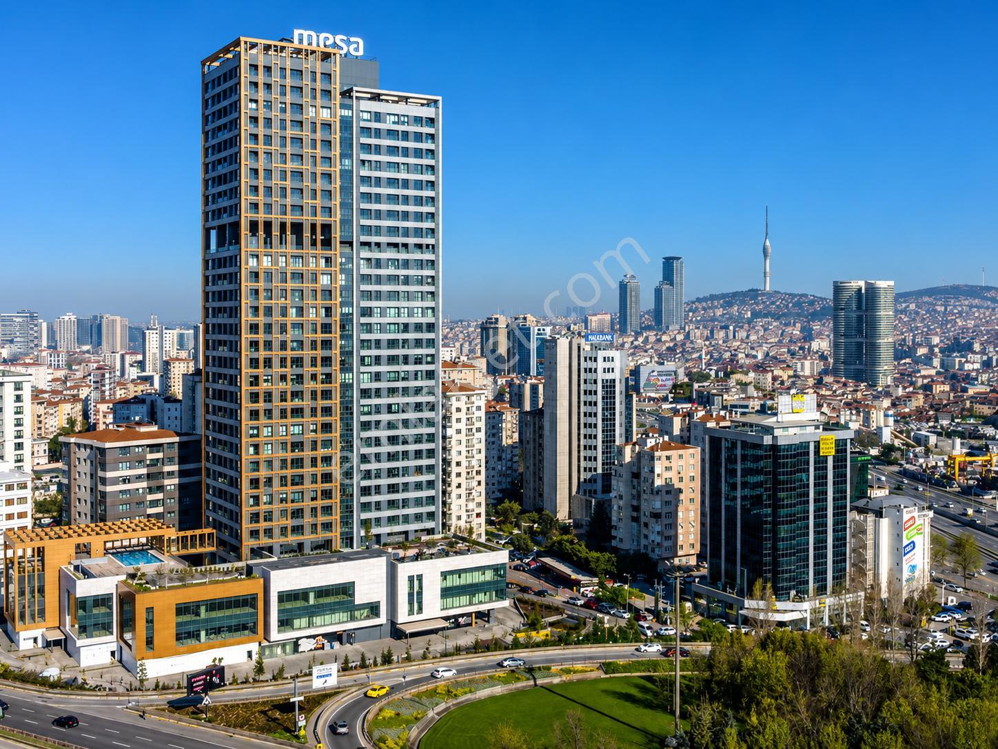 Mesa Koz'da Metroya Yakın | Eşyasız | Prestijli Kiralık 2+1 Ofis - Görsel 2