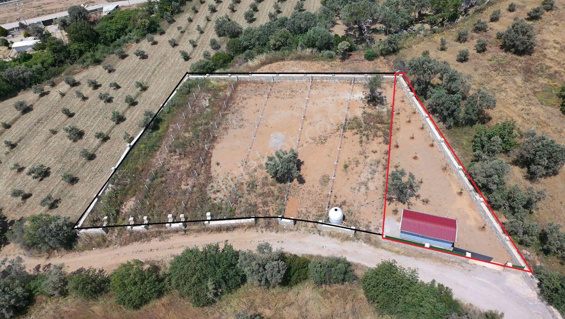 İzmir Menderes Görece'de 348m² Taş Duvarlı-sürgülü Kapılı Prefabrik Evli Fırsat Tarla !! - Görsel 3