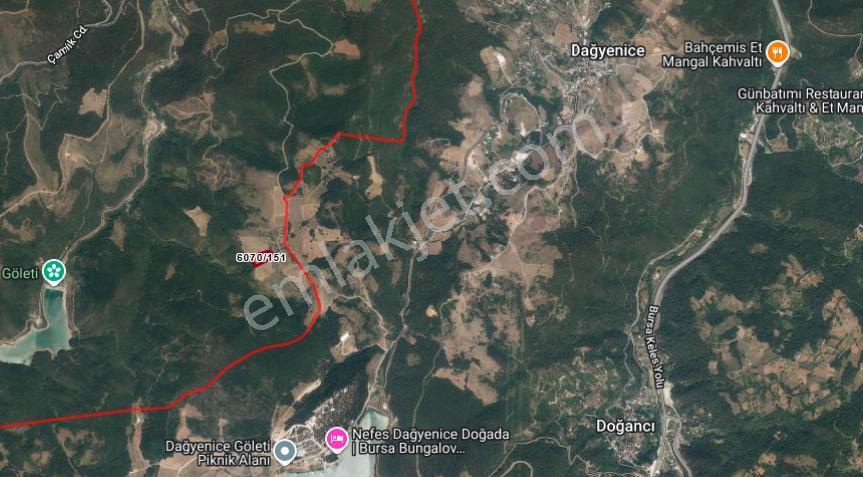 Beynil'den Çalı Da 10.500m2 Manzaralı Tarla - Görsel 8