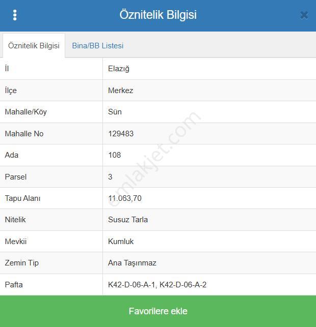 Mevsim Gayrimenkul Elazığ Sünde Keban Yolu Asfalt Sıfır Satılık Tarla - Görsel 15