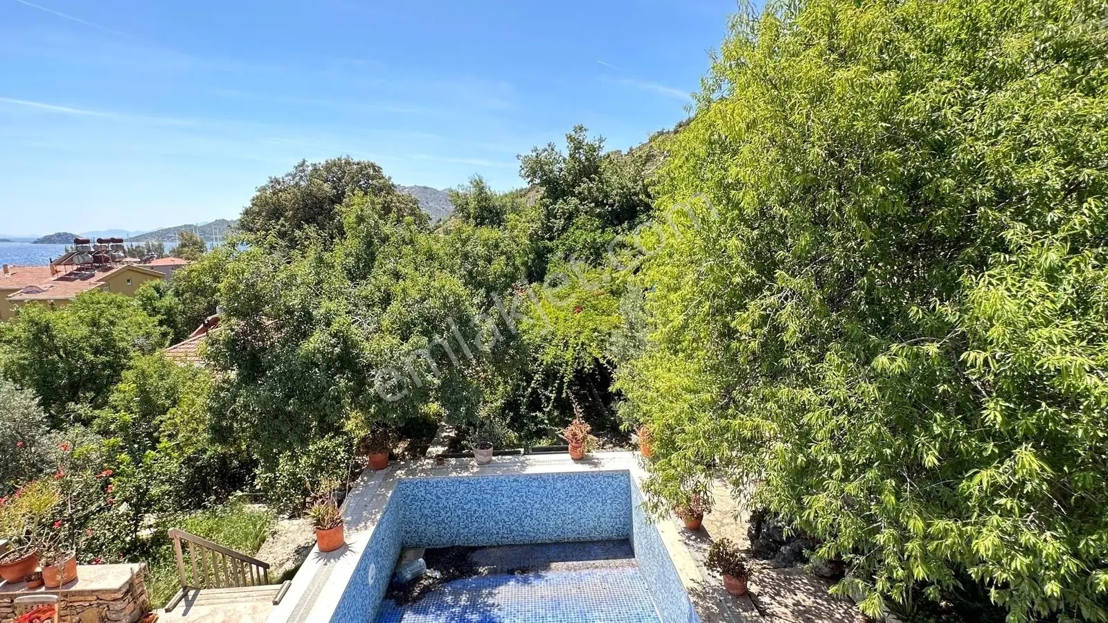 Marmaris Bozburun Deniz Ve Ada Manzaralı Emsalsiz Villa - Görsel 5
