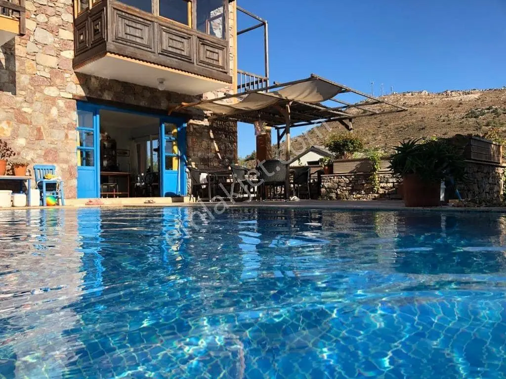 Marmaris Bozburun Deniz Ve Ada Manzaralı Emsalsiz Villa - Görsel 8