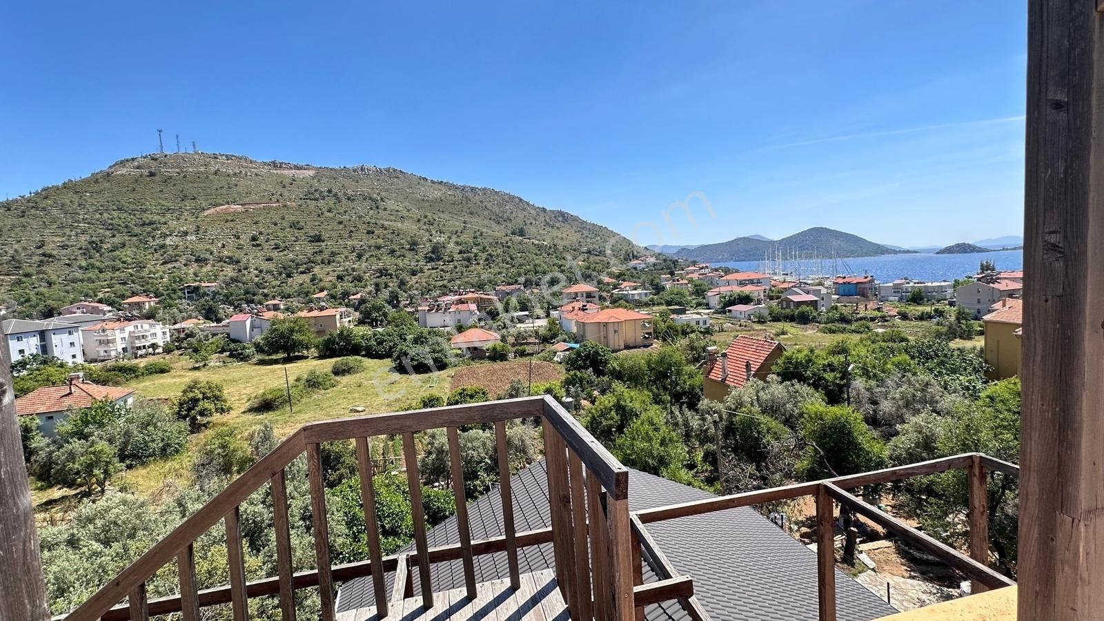 Marmaris Bozburun Deniz Ve Ada Manzaralı Emsalsiz Villa - Görsel 6