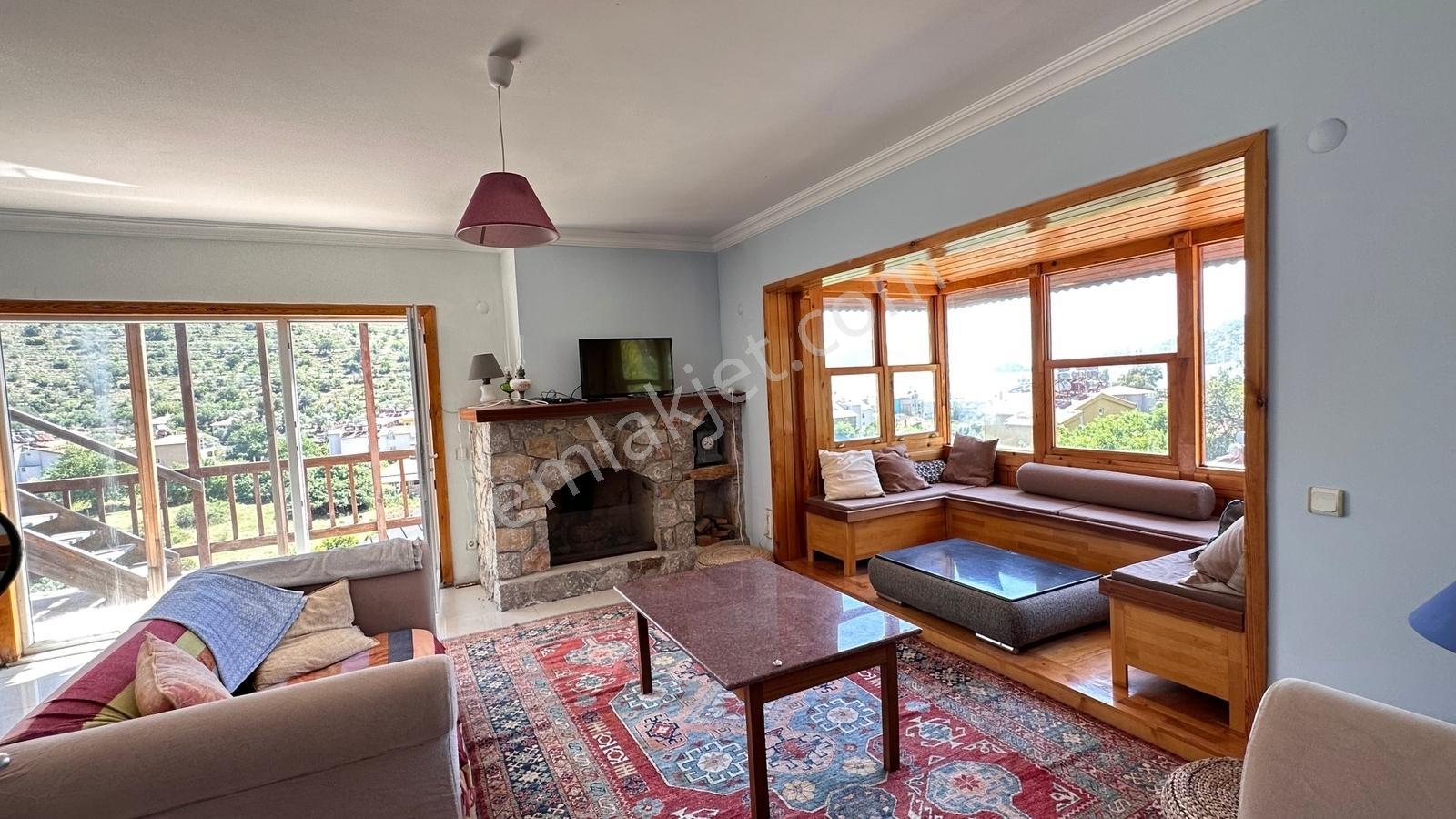 Marmaris Bozburun Deniz Ve Ada Manzaralı Emsalsiz Villa - Görsel 10