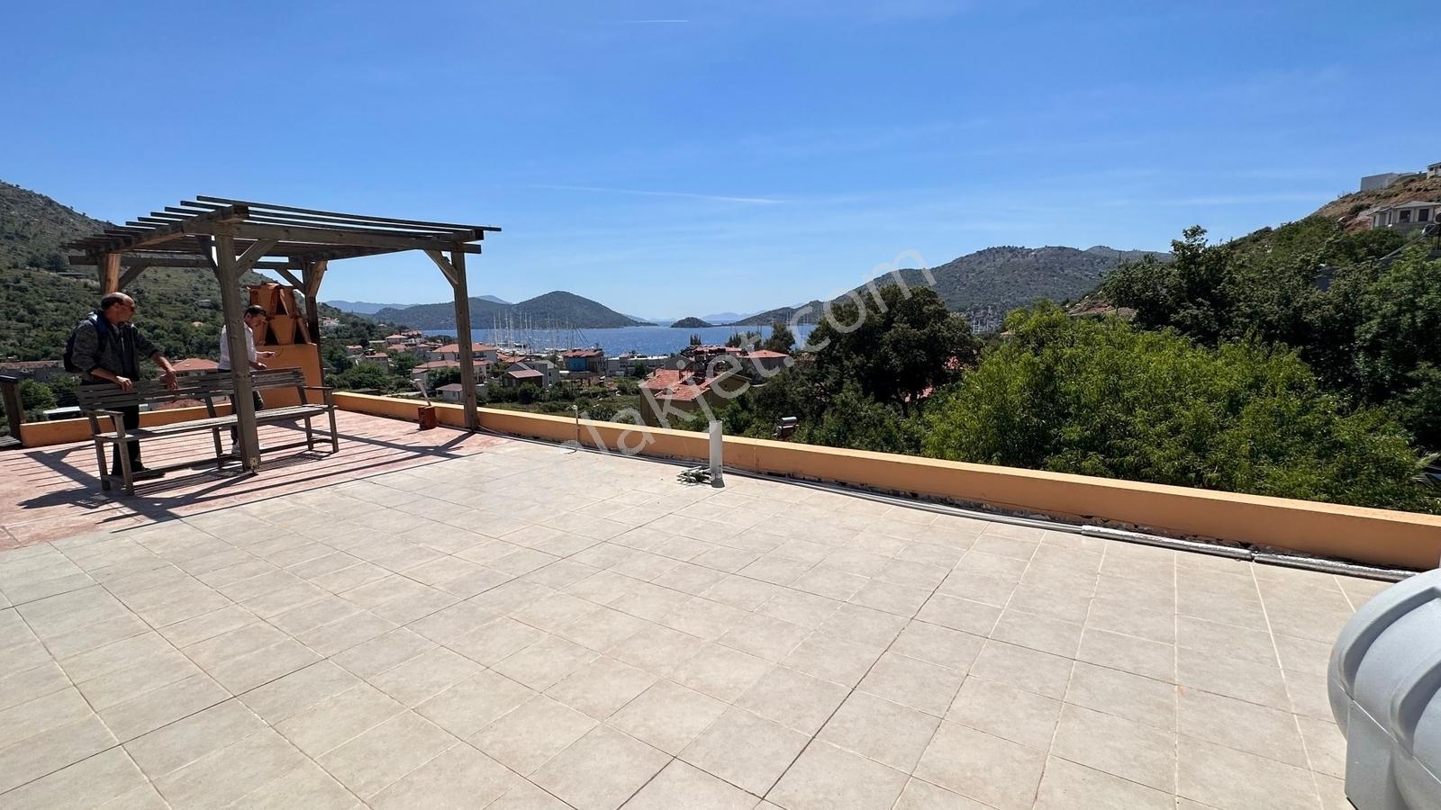 Marmaris Bozburun Deniz Ve Ada Manzaralı Emsalsiz Villa - Görsel 25