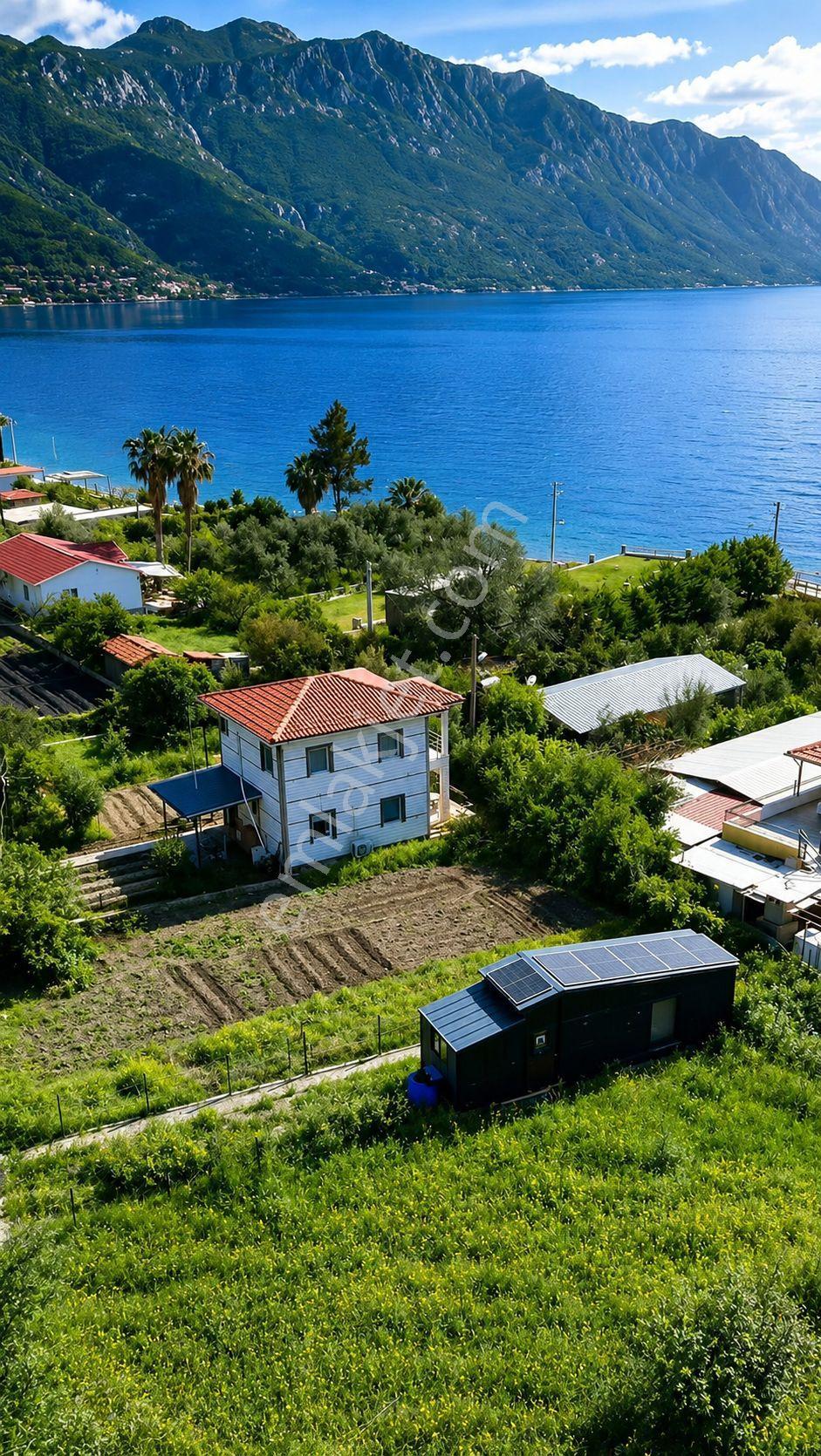 Marmaris Söğüt'de Denize 20 M Altyapısı Hazır Fırsat Tiny Ve Arsası - Görsel 3