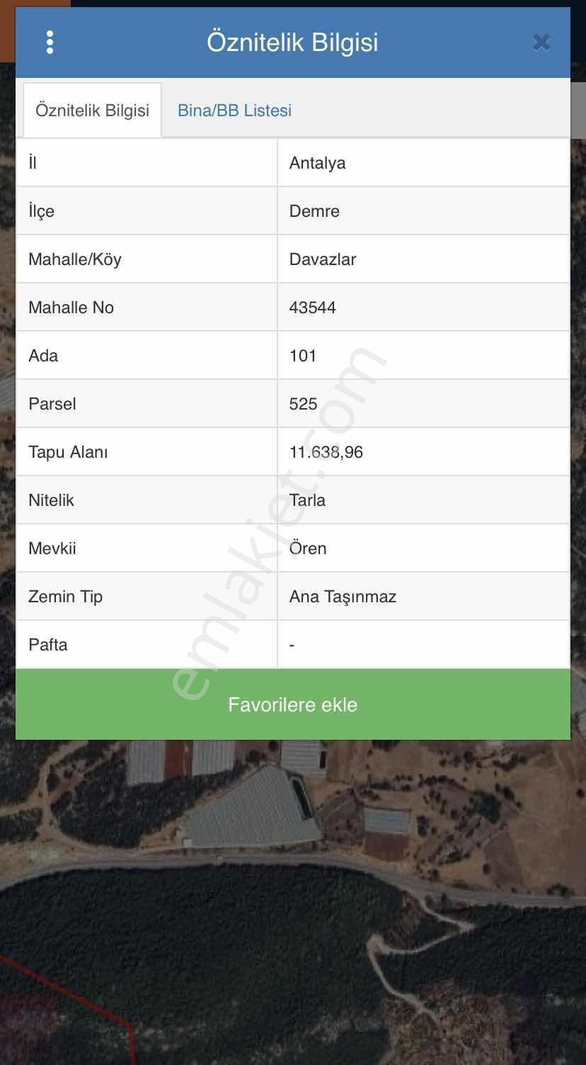 Antalya Demre'de Yatırımlık Fırsat Satılık Hisseli Parseller! - Görsel 3