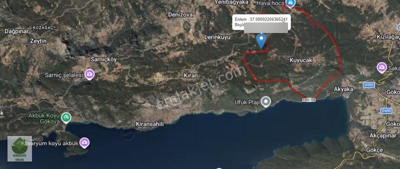 Gökova Körfezinde Denize 25 Metre Mesafede Satılık Arazi - Görsel 5