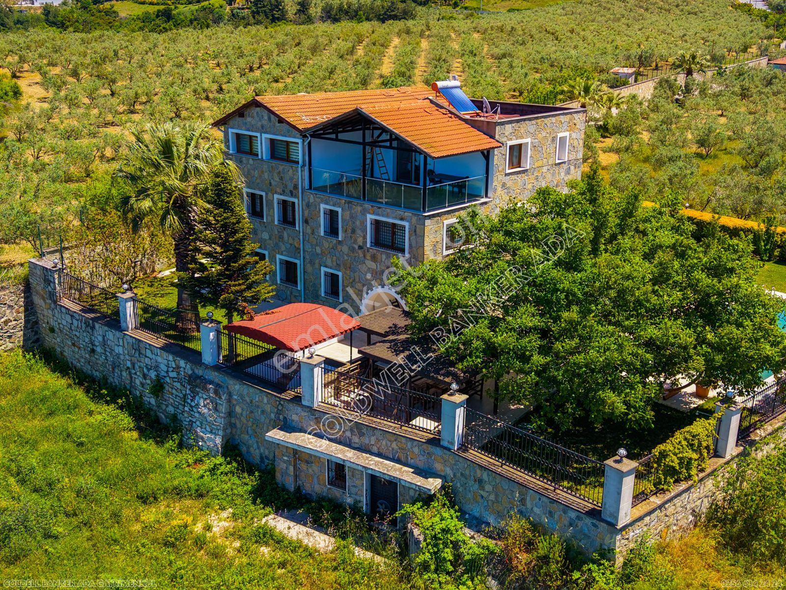 Kuşadası Yaylaköy’de Full Deniz Manzaralı, Zeytinlik İçerisinde Satılık Özel Malikane - Görsel 8