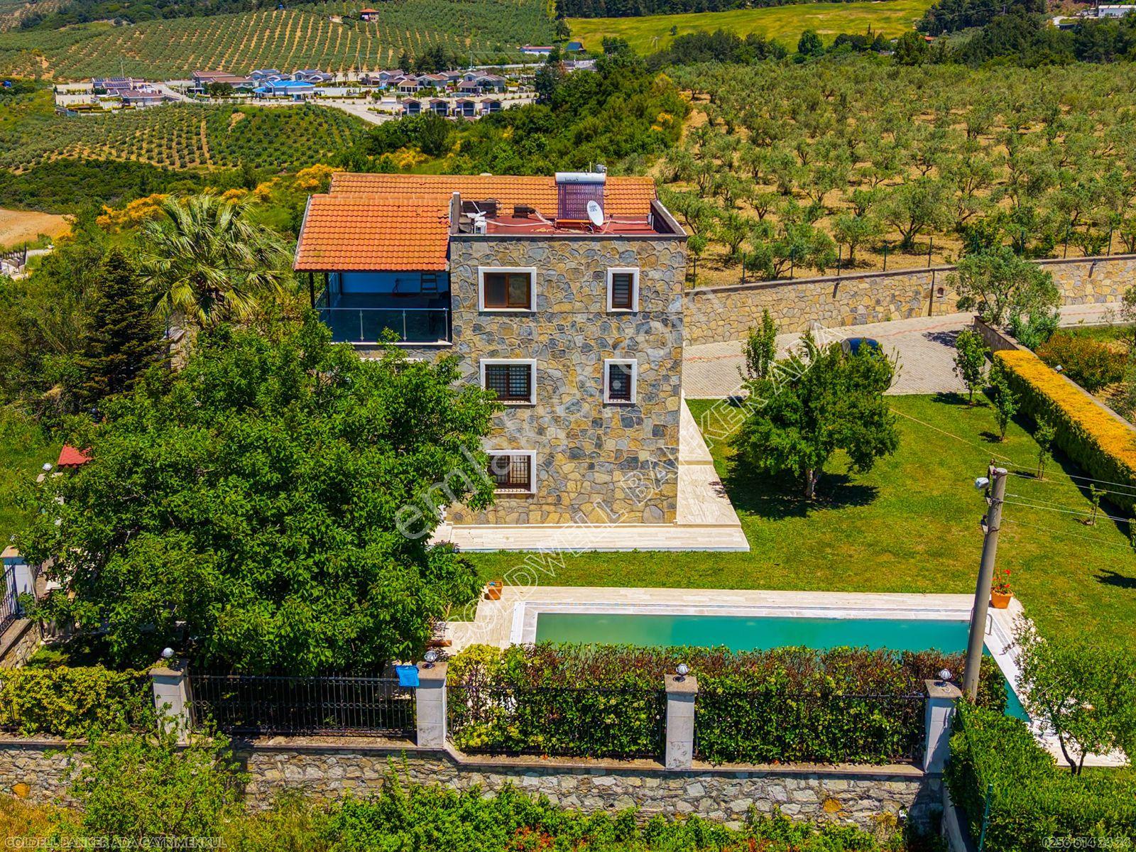 Kuşadası Yaylaköy’de Full Deniz Manzaralı, Zeytinlik İçerisinde Satılık Özel Malikane - Görsel 7