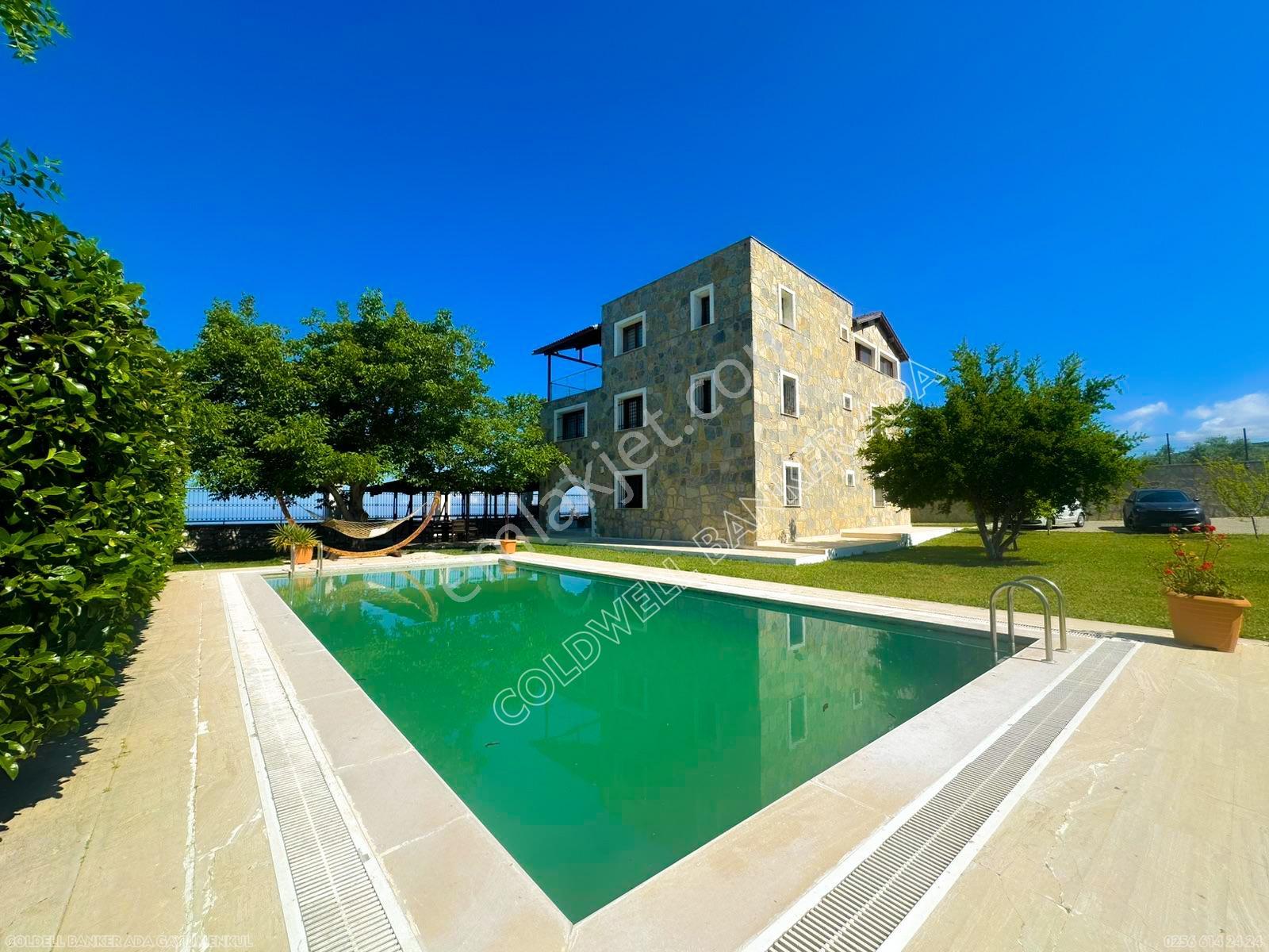 Kuşadası Yaylaköy’de Full Deniz Manzaralı, Zeytinlik İçerisinde Satılık Özel Malikane - Görsel 12