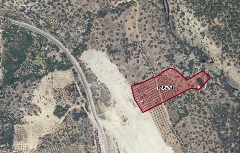 Satılık Silifke Kargıcak Köyü 10.607 M² Zeytin Bahçesi - Görsel 5