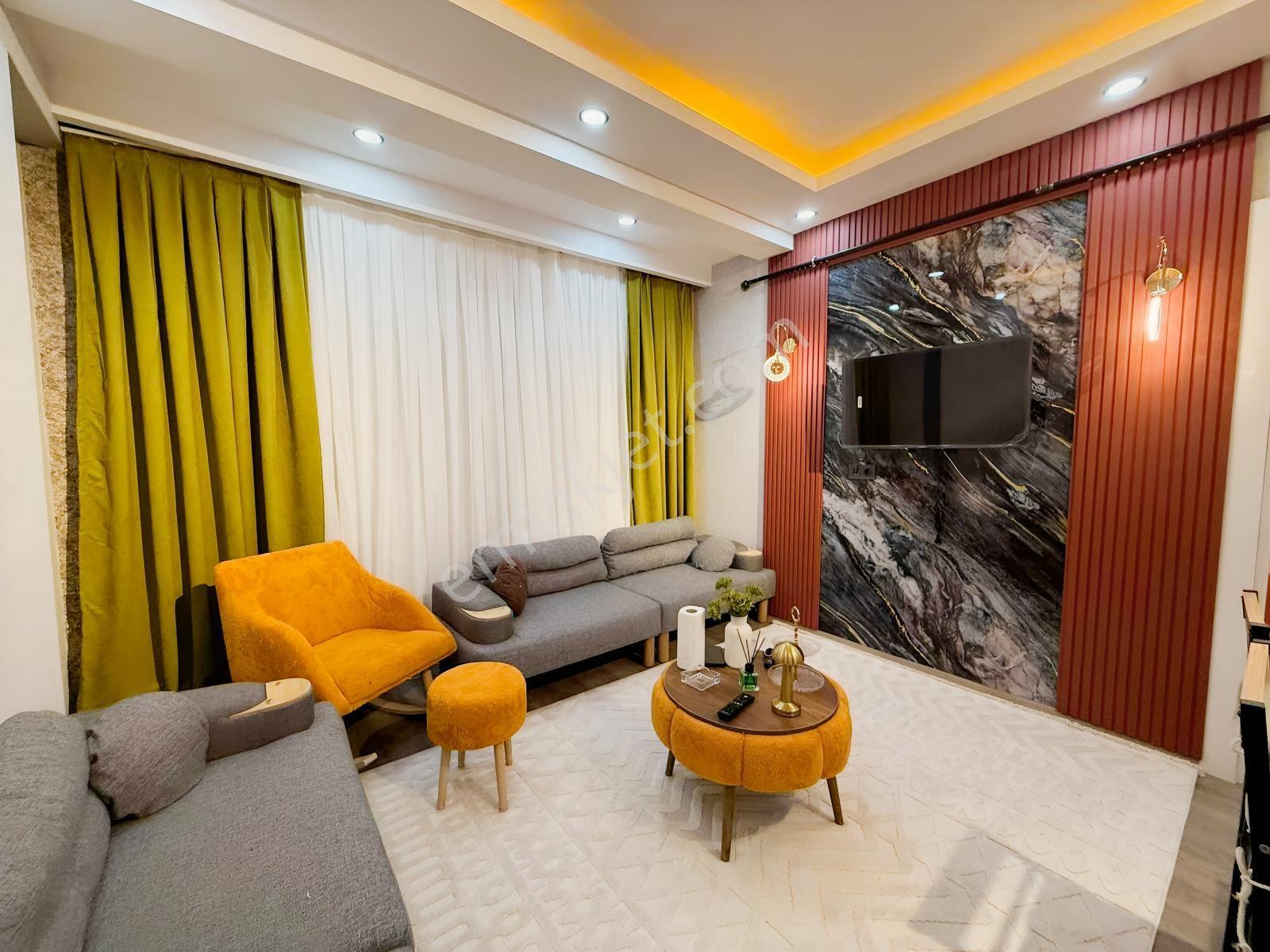 Burhan Kılınç'dan Eşyalı Kiralık 1+1 Ultra Lüx