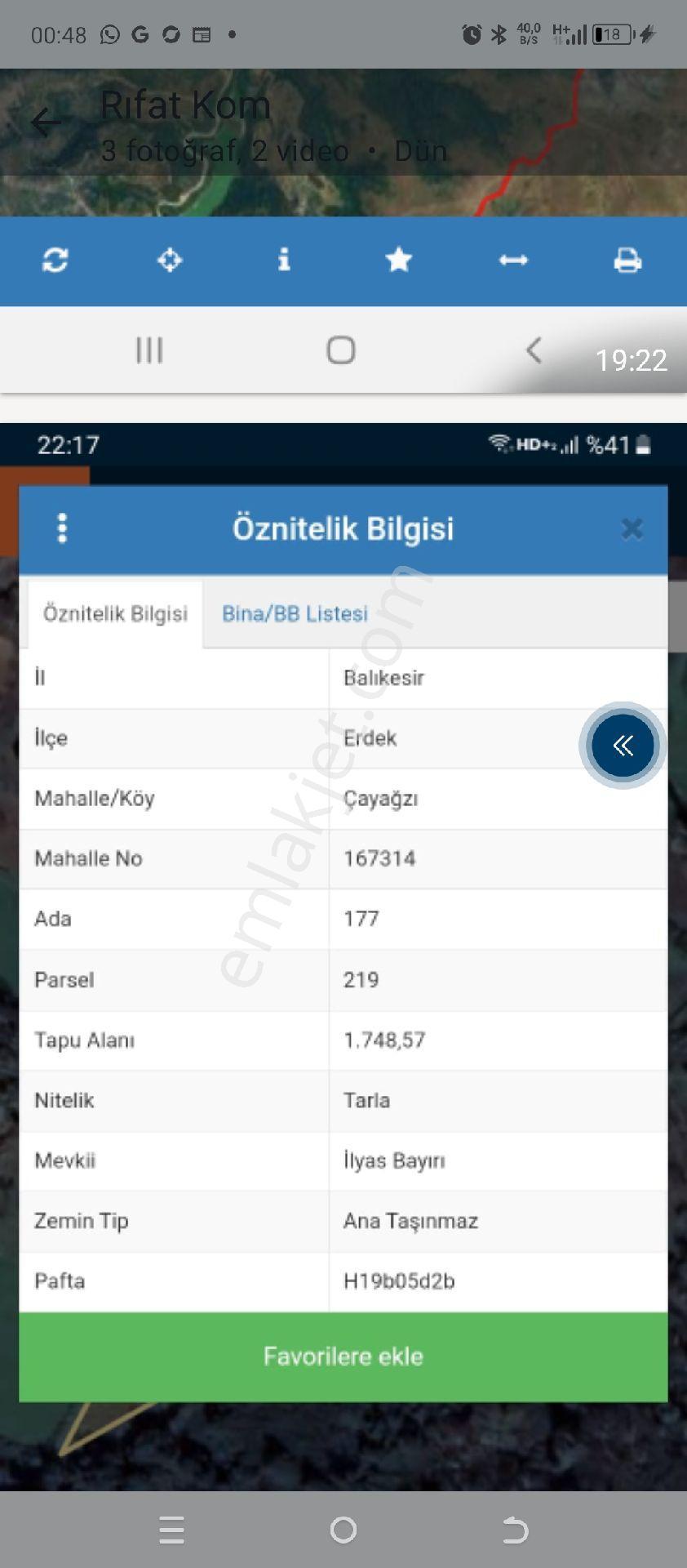 Alay Emlak Ofisinden Erdek Çayağzı Satılık Tarla - Görsel 2
