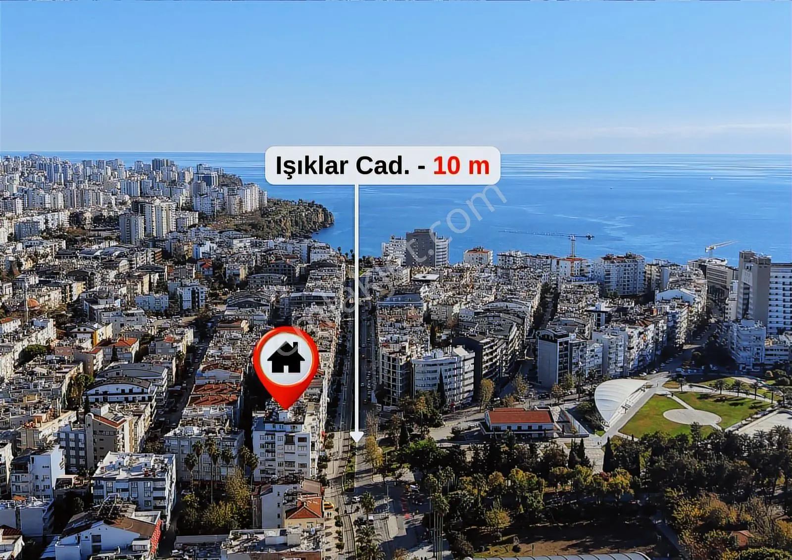 Antalya Muratpaşa Işıklar Cd.de-satılık 2+1-asansörlü-arakat - Görsel 2