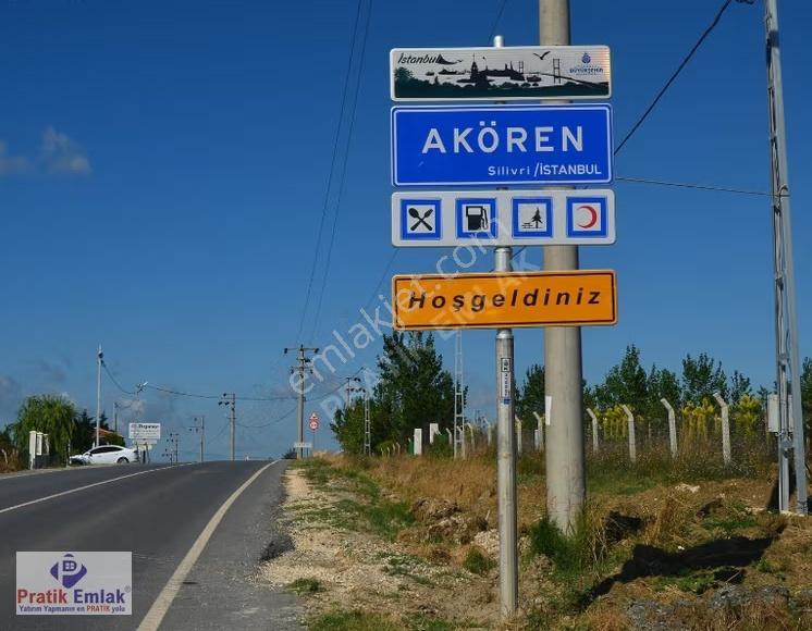 Silivri Akören'de Yapıların İçinde Satılık 550 M2 Arsa