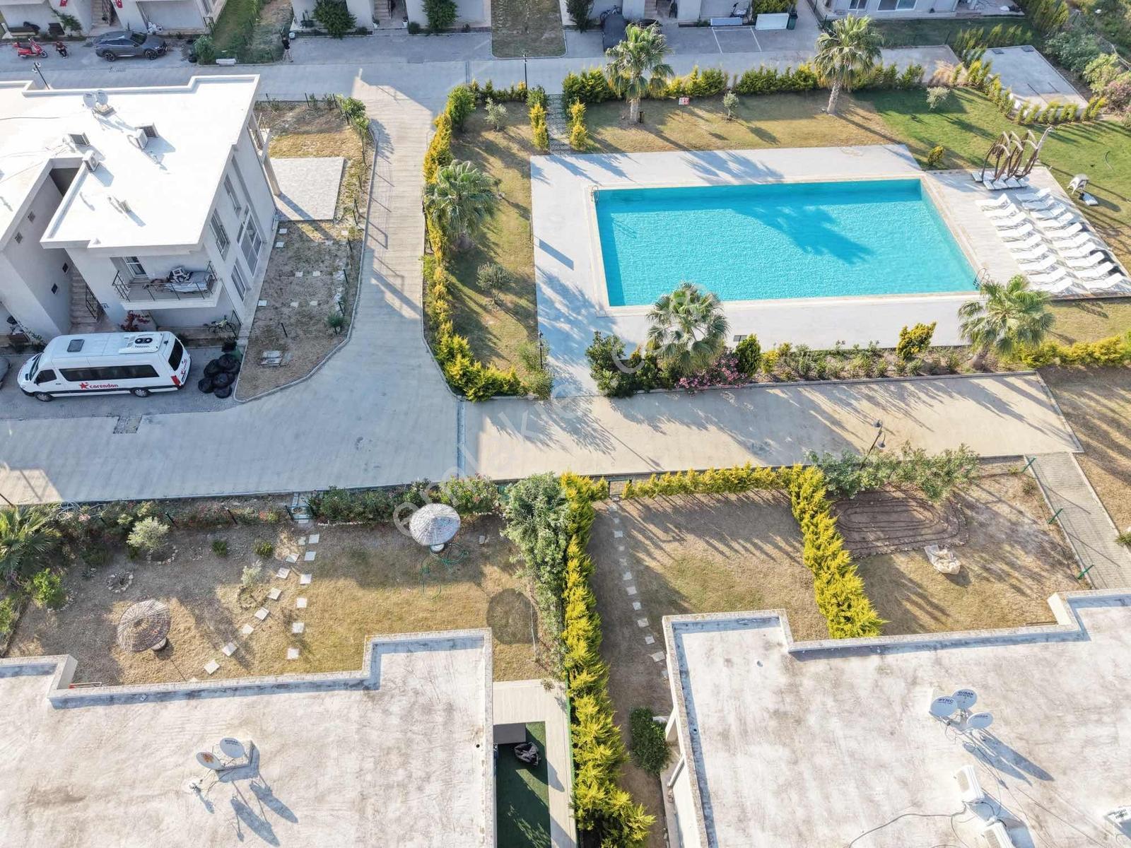 Meşelik Bodrum Milas Yolu Havuzlu Sitede Satılık 2+1 Bahçe Katı - Görsel 5