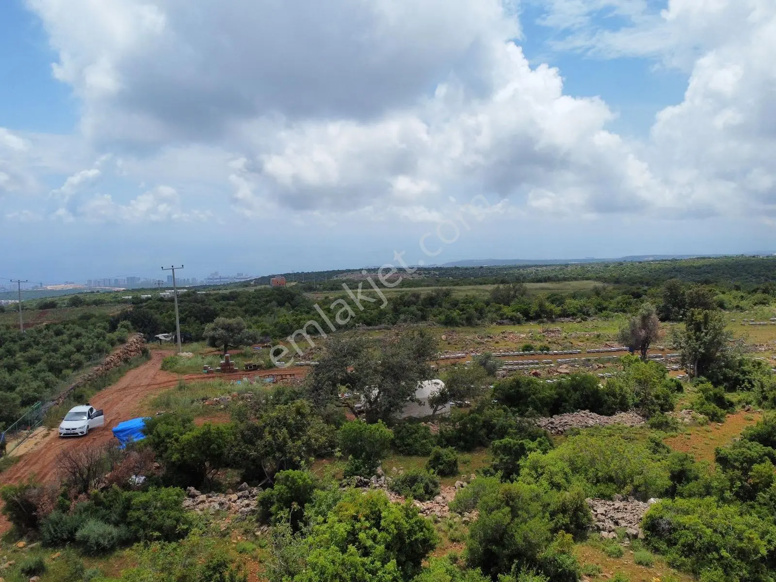 Kumkuyu Çanakçı Mahallesinde Full Deniz Manzaralı Satılık Tarla