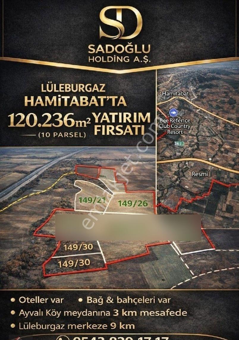 Lüleburgaz'da 120 Dönüm Satılık Arazi - Görsel 5