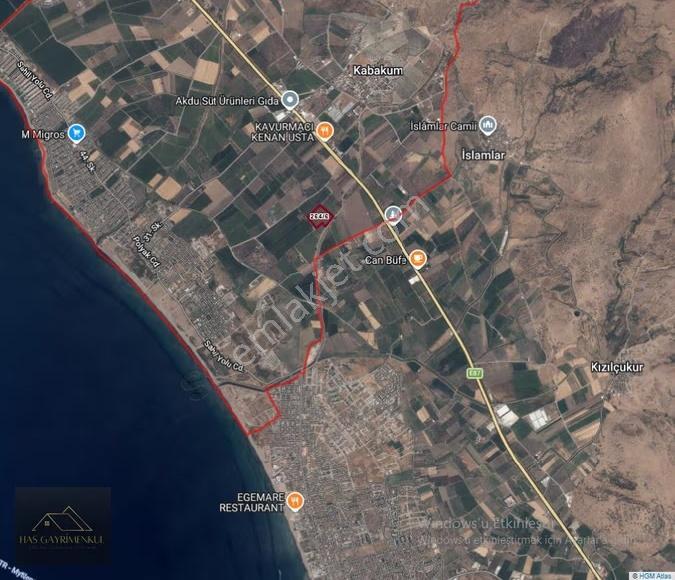 Has Gayrimenkul'den Dikili Kabakum'da 500m² Hisseli Tarla - Görsel 2