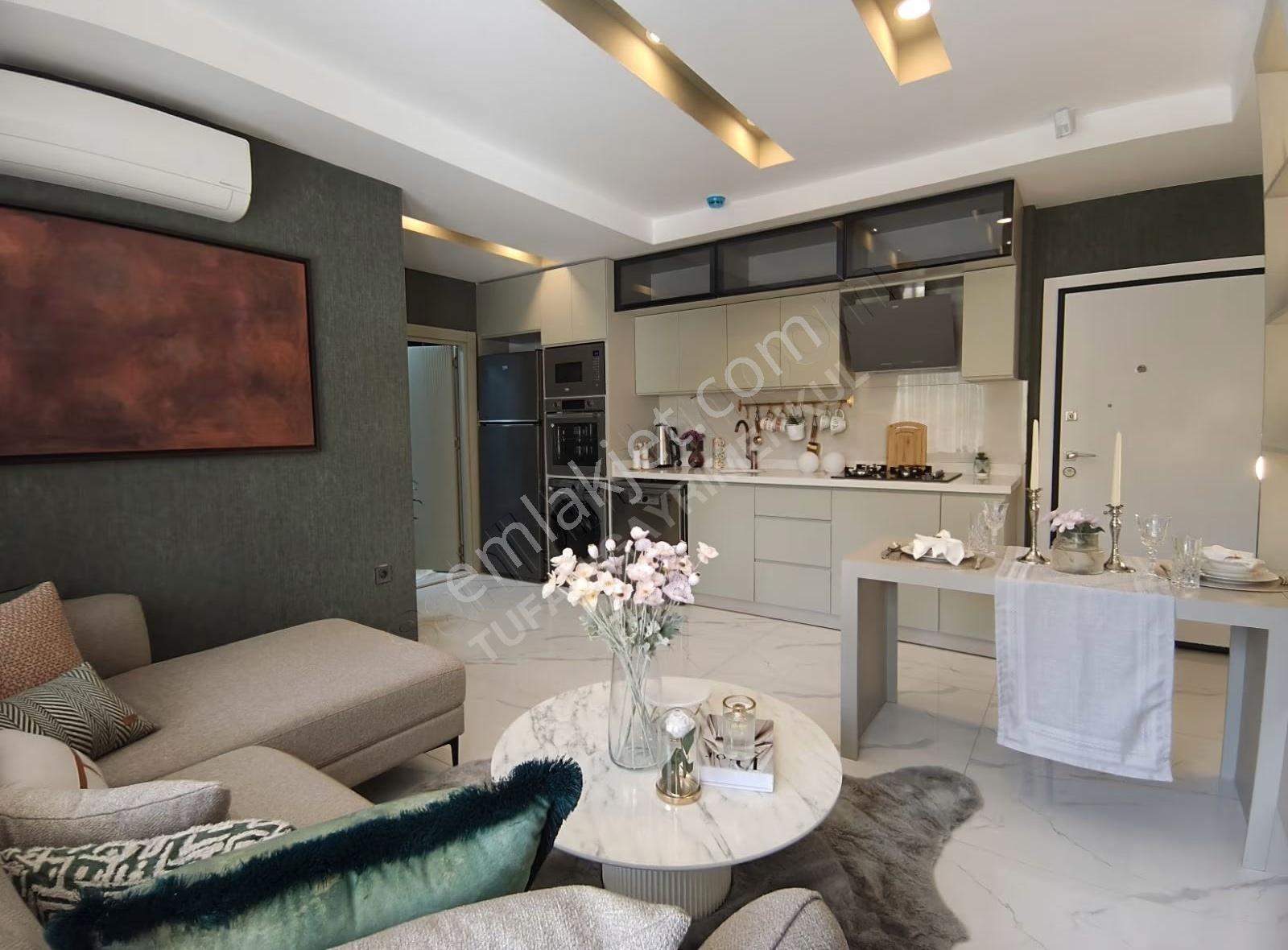 Sarılarda Ultra Lüks Sitede 1+1 Taksit İmkanlı Satılık Daire - Görsel 7