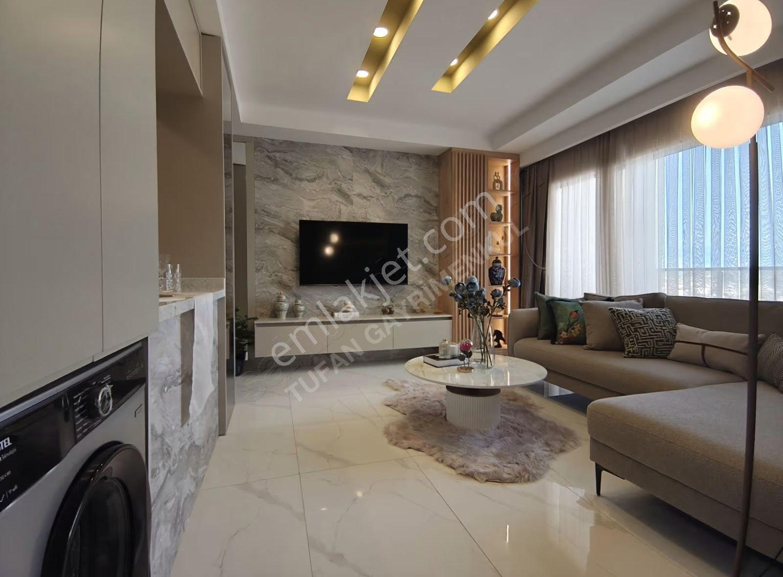 Sarılarda Ultra Lüks Sitede 1+1 Taksit İmkanlı Satılık Daire - Görsel 14